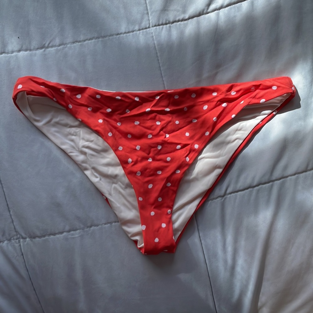Eberjey Polka Grayson Bikini Top S Bottom M - Picture 10 of 12